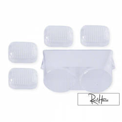 Tail Light & Indicator Light Lens Clear PGO Bigmax