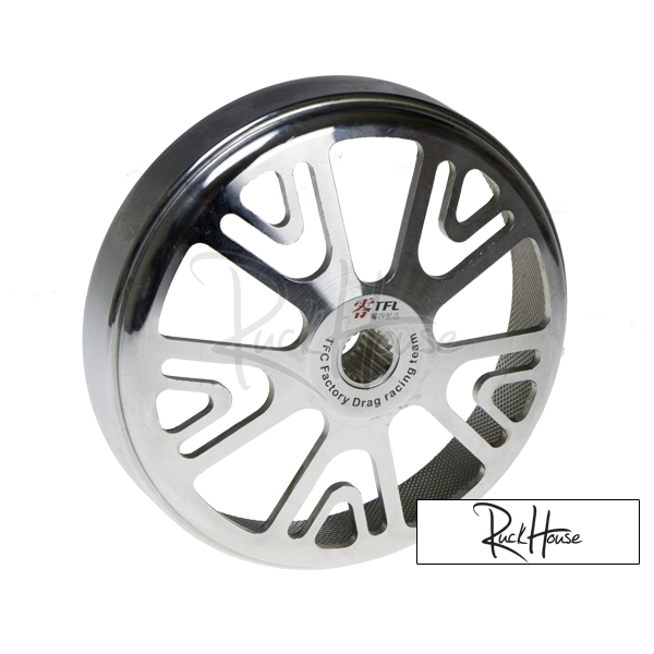 Clutch Bell TFC Racing V1 Silver GY6 125150cc Ruckhouse