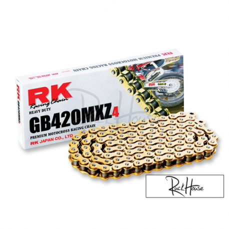 Chain RK MXZ 420 Special Racing Gold