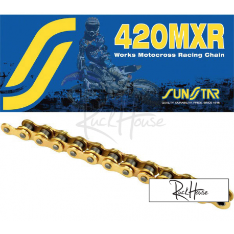 Chain Sunstar 420 Works Gold 126 Link