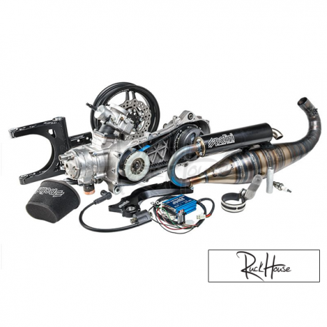Complete Tuned Engine Polini P.R.E 100cc (Piaggio)