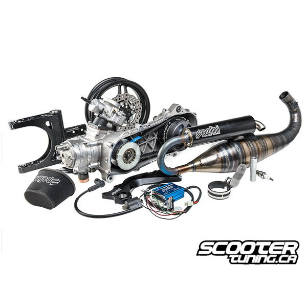 Complete Race Ready Engine Polini 100cc Piaggio (Disc