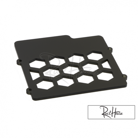 Radiator Acrylic Cover TRS Black Honda Ruckus