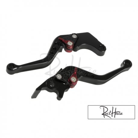 CNC Brake Lever TRS Black Honda Grom