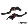 CNC Brake Lever TRS Black Honda Grom