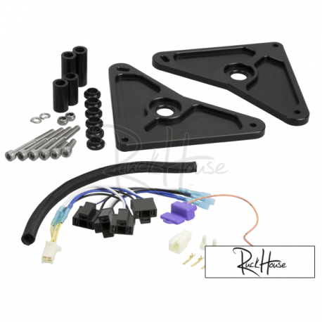Ruckus Headlight Bracket For Honda Grom TRS Black