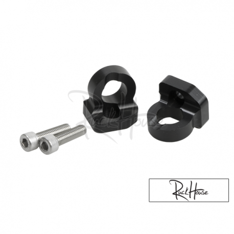 Rear Tow Ring TRS Black Honda Ruckus (Hook)