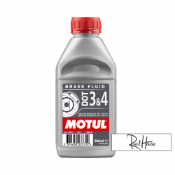 Brake Fluid Motul DOT 3-4 100% Synthetic (500ml)