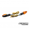 (2X) Indicators Replay Mini Arrow Orange / Black