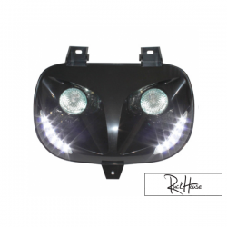 Twin headlights Replay Led Black Bws'r-Zuma 88-01