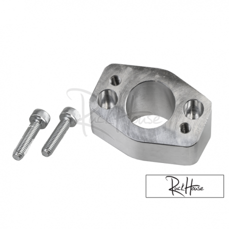 Angled Clocking Flange Ruckhouse Aluminium For GY6 150cc Engine