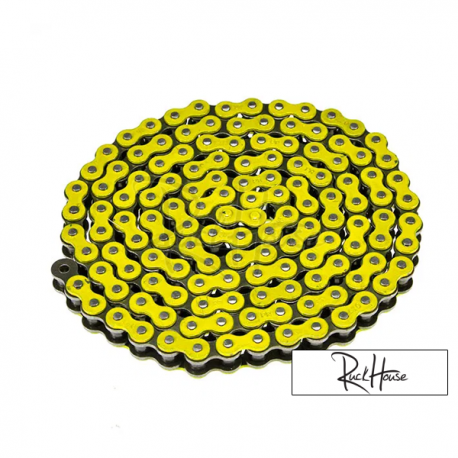 Chain Voca Racing 420 Reinforced 136 link Yellow