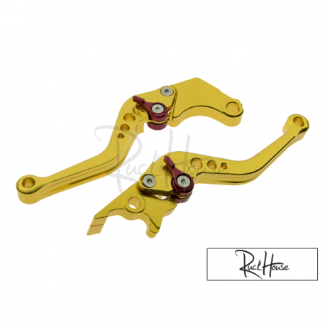 CNC Brake Lever Ruckhouse Gold Honda Grom