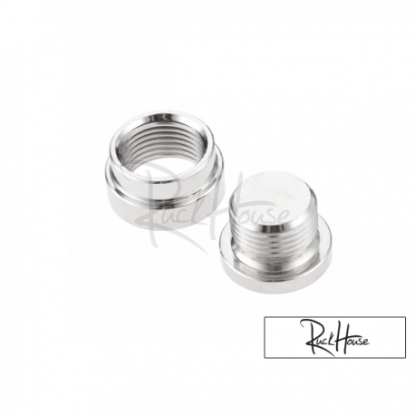 Exhaust O2 Sensor Stepped Mounting Boss with Plug M18x1.5