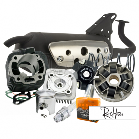 Engine Package Stage6 Streetrace 70cc & Silent Pro (Bws/Zuma)