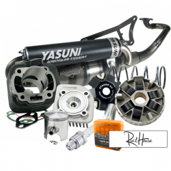 Ensemble de Moteur Stage6 Streetrace 70cc & Yasuni Z Noir (Bws/Zuma)