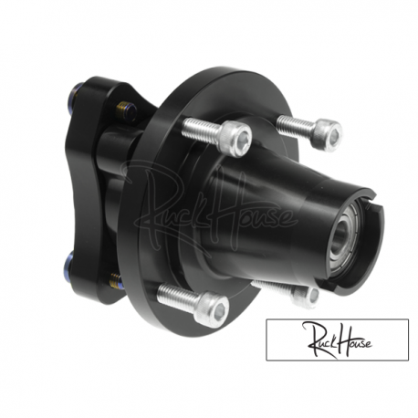 Front Wheel Hub Composimo Black (4x90) 12mm Axle