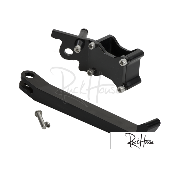 CNC Swing Arm Kickstand kit TRS Black Honda Grom Ruckhouse
