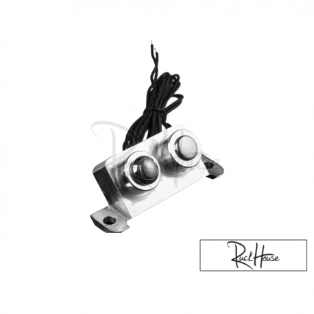 Battery Cover Light Button TRS aluminium