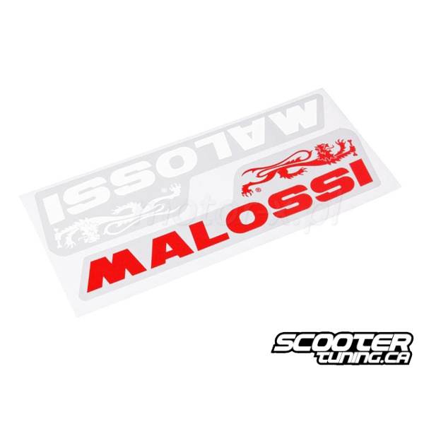 Malossi sticker 22 x 5cm (2) - Ruckhouse