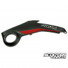 Right Lower Gas Tank Shroud Black with Red Decals (Honda Grom 2014-2016)