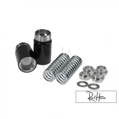 Front Fork 2'' Lowering Spring kit Ruckhouse Black (Grom)