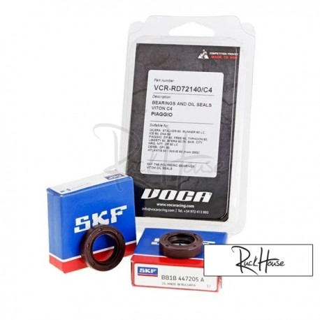 Crankshaft bearings VOCA C4 Viton Piaggio