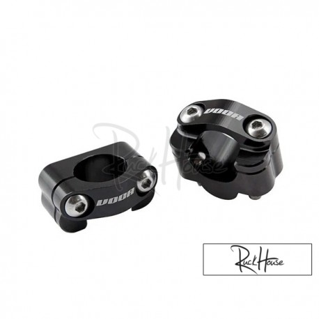 Handlebar clamp VOCA HB28 black (7/8 to 1-1/8'')