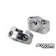 Handlebar clamp VOCA HB28 silver (7/8 to 1-1/8'')