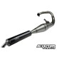Exhaust Sport 70-90cc Straight Silencer Black (Dio-Elite)