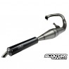 Exhaust Sport 70-90cc Straight Silencer Black (Dio-Elite)