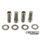 Lug Nut Bolts M10 to M12 Ruckhouse for Rear Wheel Hub (4X)