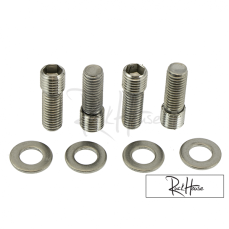 Lug Nut Bolts M10 to M12 Ruckhouse for Rear Wheel Hub (4X)