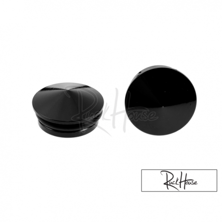 Aluminium Frame Cap FLP Spike CNC Black Honda Ruckus