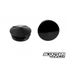 Aluminium Frame Cap FLP Spike CNC Black Honda Ruckus