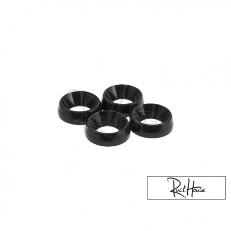 Tapered Lug Nut Adaptor FLP Black