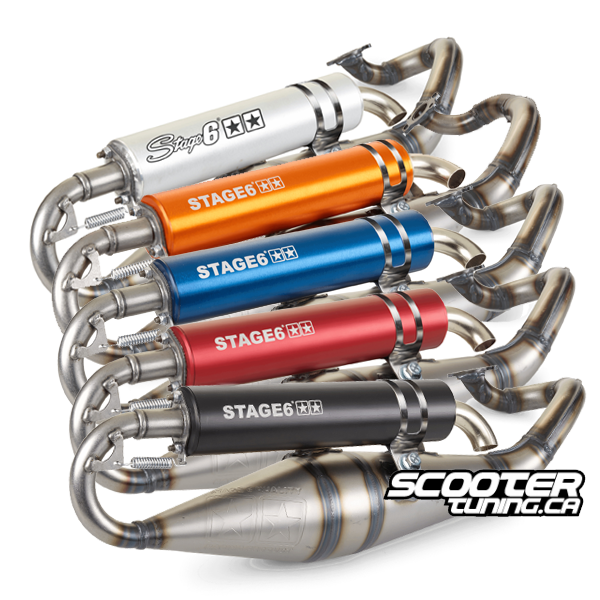 Exhaust Stage6 Pro Replica MKII Minarelli Horizontal Ruckhouse