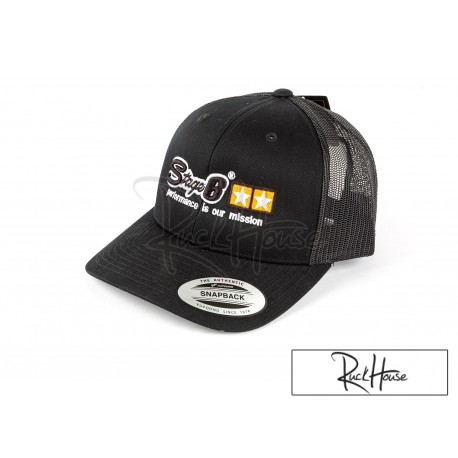 Baseball Cap Stage6 Trucker Black