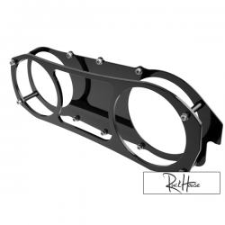 Anklebitter Open CVT Cover Ruckhouse CNC Black (GY6 125-150)