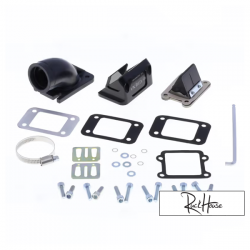 Intake System Athena Oversize with Reed Valve Minarelli Vertical