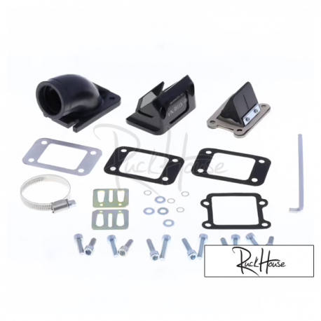 Intake System Athena Oversize with Reed Valve Minarelli Vertical