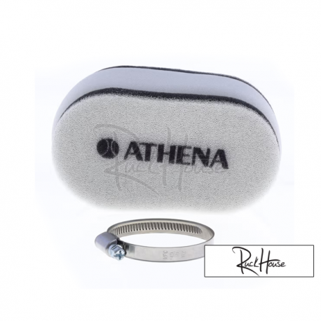 Air Filter Athena Racing Straight Oval  (50mm)