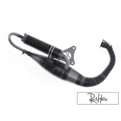 Exhaust System Athena Race Carbon 70cc Minarelli Vertical