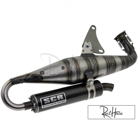 Exhaust SCR Corse Racing Line 70 Carbon Minarelli Horizontal