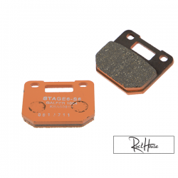 Brake Pad Stage6 4 piston Semi-Metallic