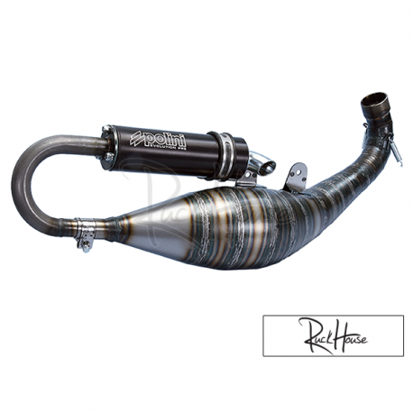 Exhaust Polini Evolution P.R.E 4 100cc (Piaggio)