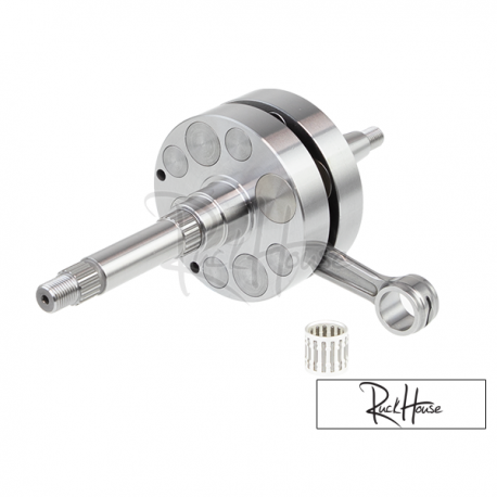 Crankshaft Polini Evolution P.R.E 4 100cc 47mm stroke/100mm Conrod (Piaggio)