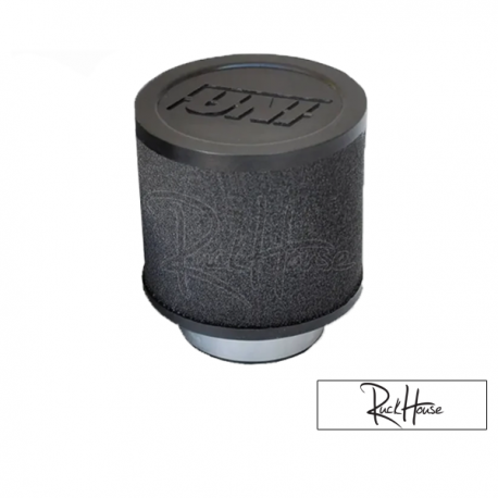 Air Filter Uni Straight Black (52mm)