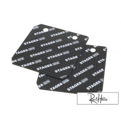 Carbon reeds for Stage6 reed valve, 45