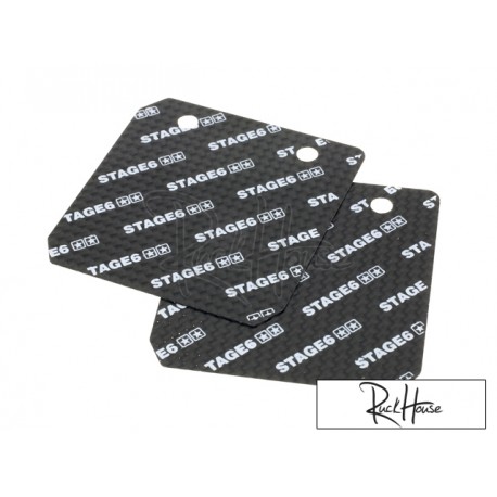 Carbon reeds for Stage6 reed valve, 45